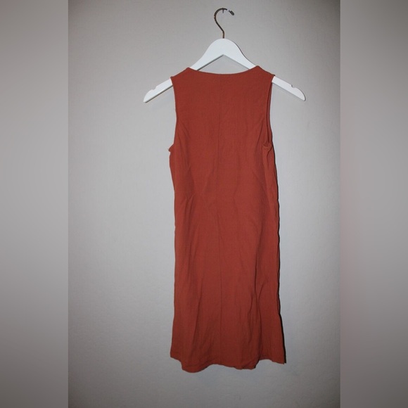 Madewell Heather Button Front Sleeveless Dress NWT - Picture 3 of 5